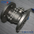 2PC DIN PN16/PN40 Flange Floating Ball Valve